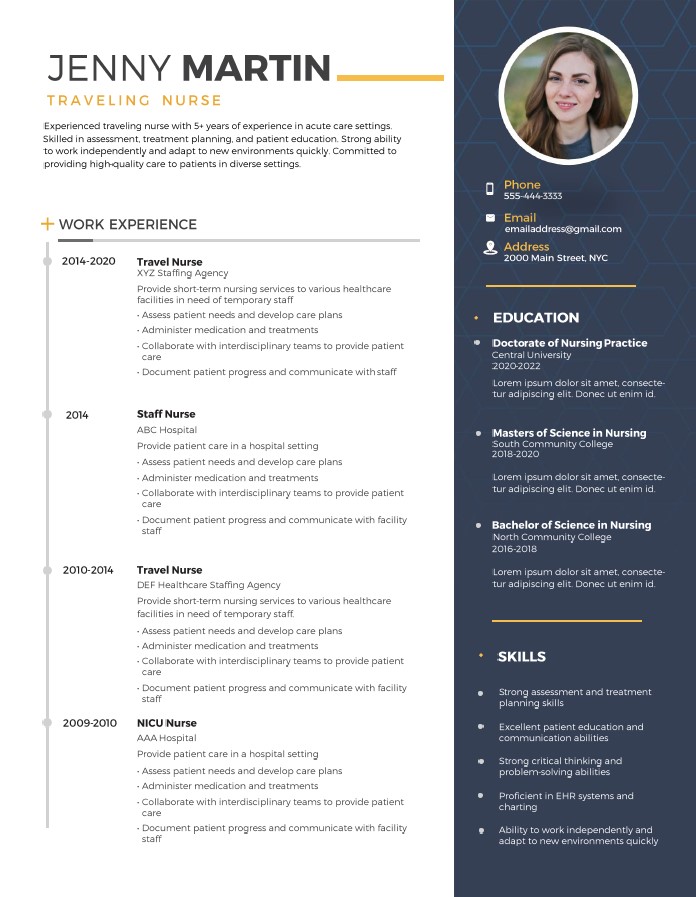 👍👍👍 Don't pass up on this MODERN new free travel nurse resume template! Easy to edit in Word! free-resume-templates.com/traveling-nurs…

#resumes #CV #job #career #resumetemplates #nursing #resume #resumetips #resumehelp #resumewriter #resumewriting #resumeservices #travelnurse #nurse