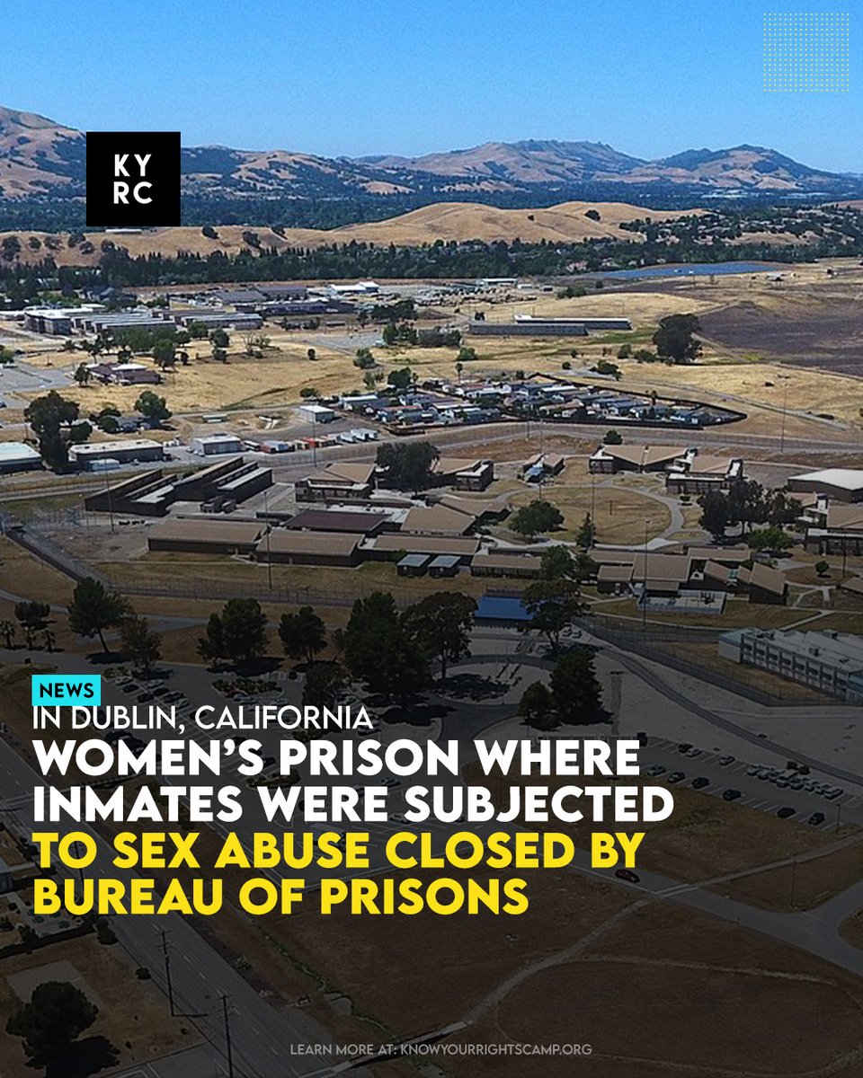 Women’s Prison Where Inmates Were Subjected To Sex Abuse Closed By Bureau Of Prisons Link:  ow.ly/7SU050Rk2PB Video: KTLA 5
