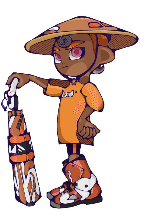 FRET1772863's tweet photo. I drew my friend’s Splatoon character #draw #drawingart #Splatoon3 #Splatoon3art #SplatNet3 https://t.co/1Evb7pGbQa