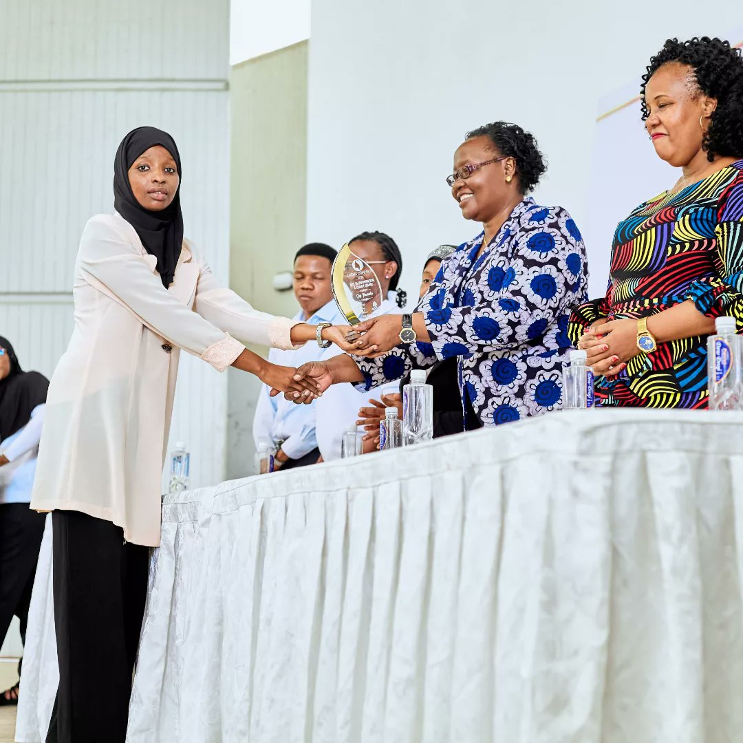 Alhamdullilah for being awarded as Environmentalists and climate change in University of Dar es salaam during the time of my leadership.