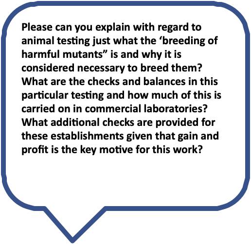 Ask your MP to ask these questions.
#theprocessofanimaltestinghasneverbeenscientificallyvalidated @CBUK10 @CBUK22 @ArtCBUK