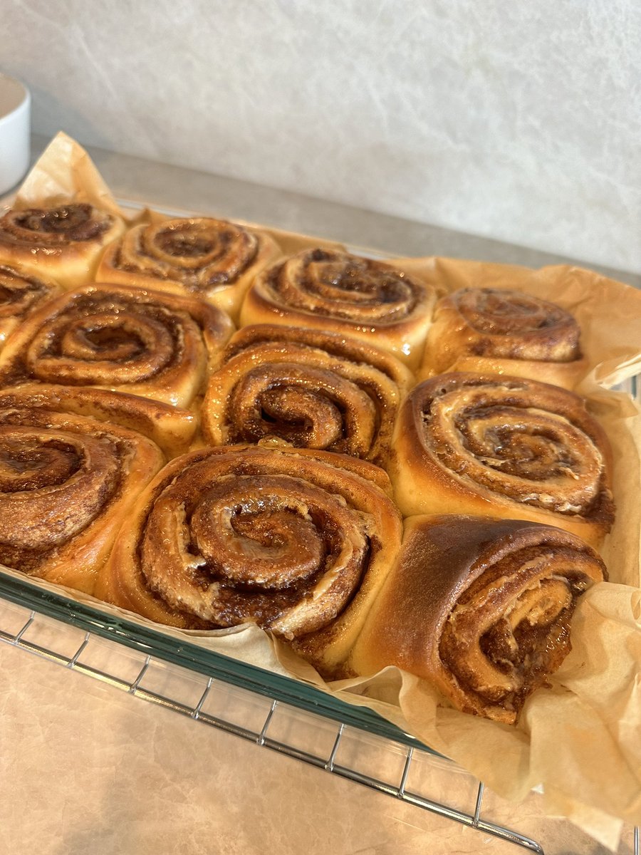 Sticky cinnamon maple rolls!! 
#blessed #trumpwon #libhateshappyMAGA 
No wait #libhateseveryoneeventhemself