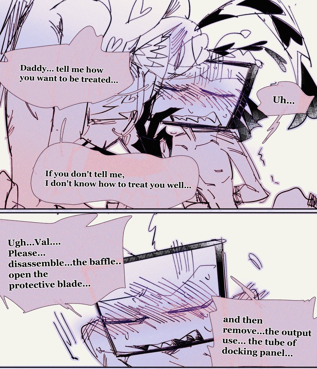 aler_ame02's tweet photo. Thanks to the previous good conversation that led to this weird fanart

#VoxVal https://t.co/0NEBDfYwDg