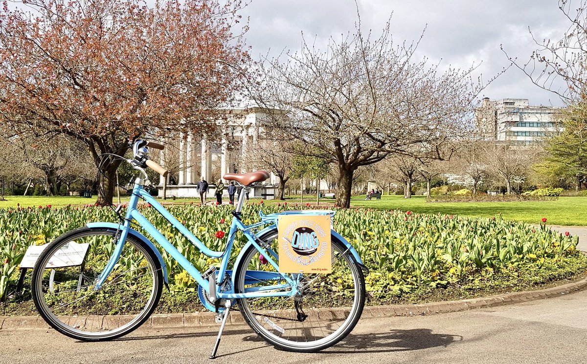 Sue_Charles's tweet photo. Lovely afternoon trying out the new cycle tour of #Cardiff.

Lived here for years, but only today found out the stories behind Blackfriars, Golate and HMS Hamadryad.

If you like an easy bike ride, a bit of history and impressive landmarks - give Ding a spin! 🚲
@DingCycleTours https://t.co/6QkIkZ0OXB