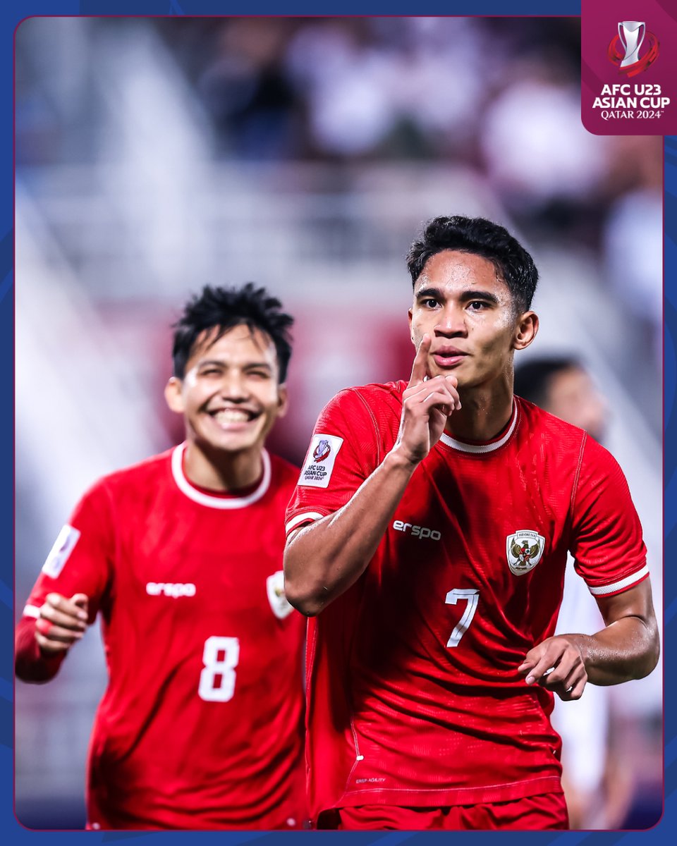 #AsianCup2023: 🇮🇩 Indonesia 1️⃣-0️⃣ Vietnam 🇻🇳
#AFCU23: 🇮🇩 Indonesia 1️⃣-0️⃣ Australia 🇦🇺
#AFCU23: 🇮🇩 Indonesia 4️⃣-1️⃣ Jordan 🇯🇴

🏟️ Abdullah bin Khalifa Stadium is a special place for Indonesia!