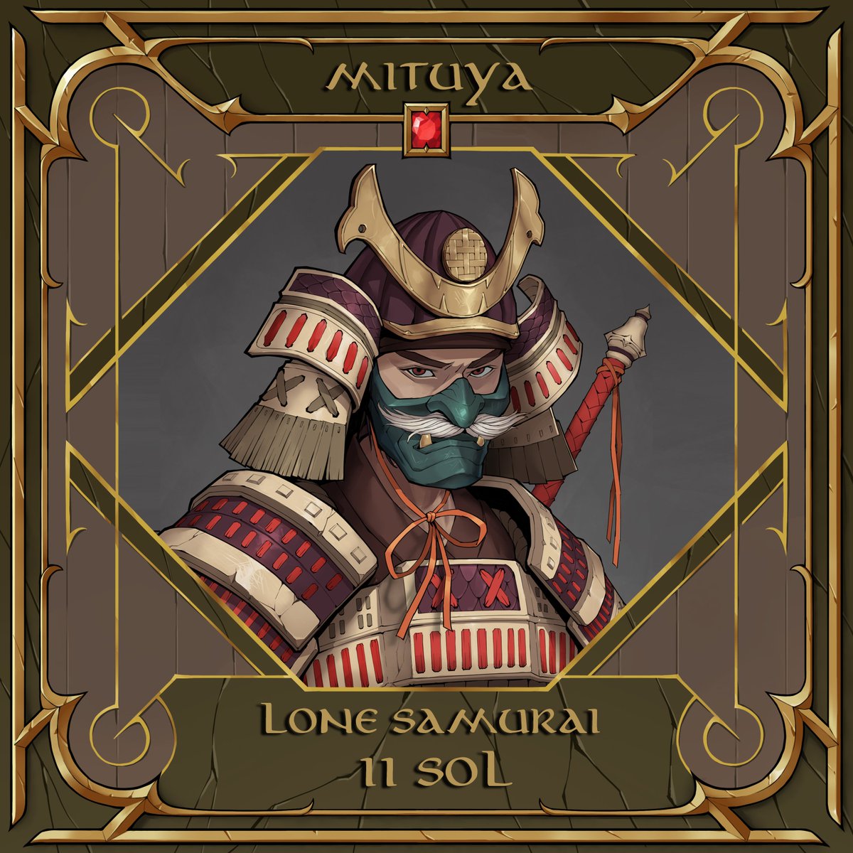 Mituya Lone Samurai was acquired for 11 SOL  

Welcome @Mr_AskAbout to a gathering of the most prominent adventurers in the Meta Story    

Our story is just starting! 📖