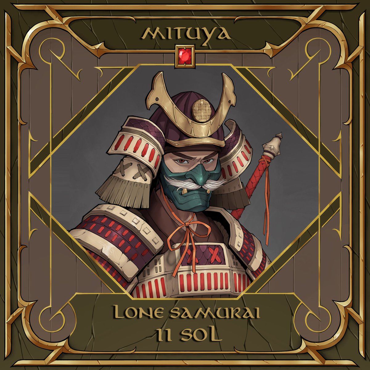 Mituya Lone Samurai was acquired for 11 SOL  

Welcome @Mr_AskAbout to a gathering of the most prominent adventurers in the Meta Story    

Our story is just starting! 📖