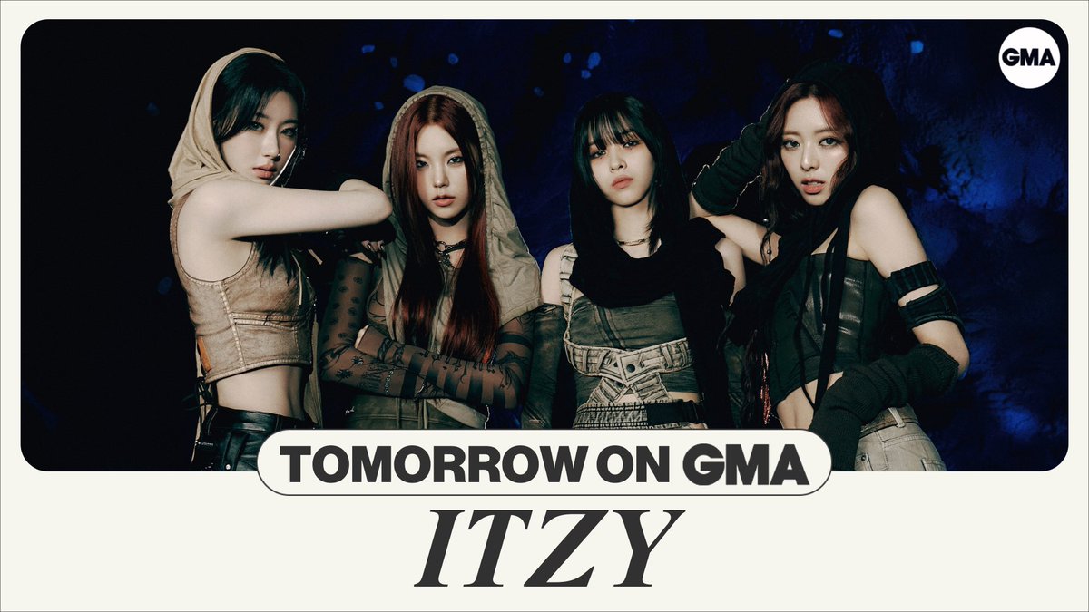 We’ll be performing @GMA tomorrow! Can’t wait to see you guys❤️‍🔥 ⏰4.22 MON 7AM (EST) | 8PM (KST) #ITZY #MIDZY @ITZYofficial #GoodMorningAmerica @ABC