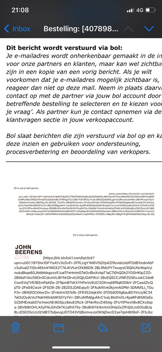 ingmkooij's tweet photo. Gaan jullie lekker @bol_com ? Ik heb nooit toestemming gegeven om door derden spam te ontvangen. Wat gaan we hier aan doen? https://t.co/RVuDAn0MTr
