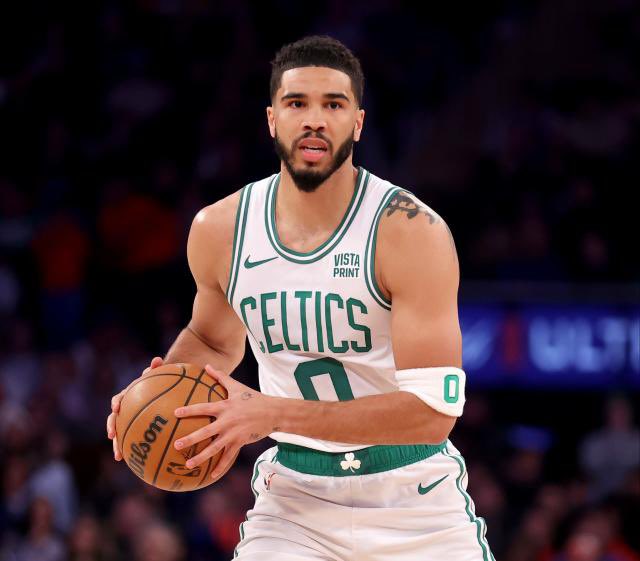 Jayson Tatum has a triple double in his first playoff game of 2024