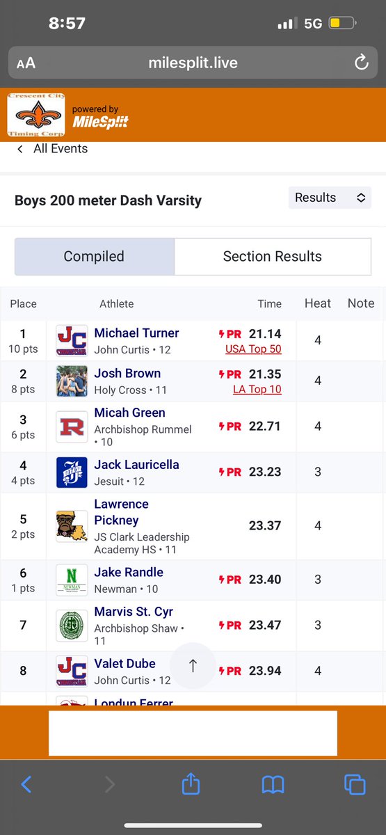 mikee4k_'s tweet photo. Another PR
Broke school record🙏🏾 https://t.co/ySPcP5FHqm