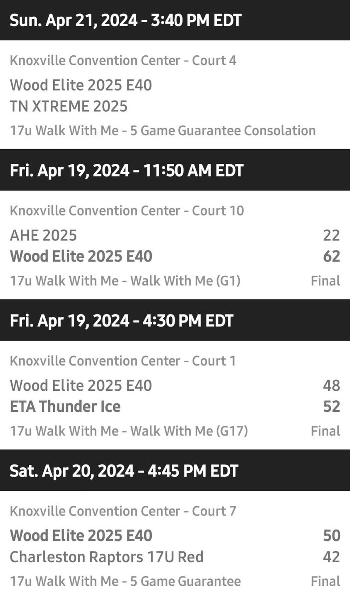 Game #5 
Let’s finish this out 👏🏽👏🏽!