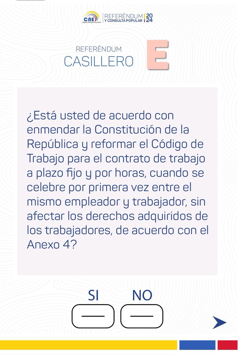 Jabec92's tweet photo. #ConsultaPopular2024 
Mejorar y optimizar ingresos económicos para familias que más lo requieren eso está bien, Pero la visión del Derecho al trabajo, no solo es "economía", es algo aún más importante BIENESTAR!! y en el Anexo nunca se analizó los riesgos propios del trabajo https://t.co/rOGyzORBi6