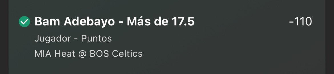 GMx_Picks's tweet photo. #ApuestasConValorGMx | #NBA                        

🧪 B. Adebayo Over 17.5 pts [-110] ✅💰

#NBAPicks #NBABets #NBAX                        #NBATwitter #NBAPredictor #TwitterApuestas #APUESTAS #apuestasdeportivas #apuestasnba https://t.co/sBKshxIQWA
