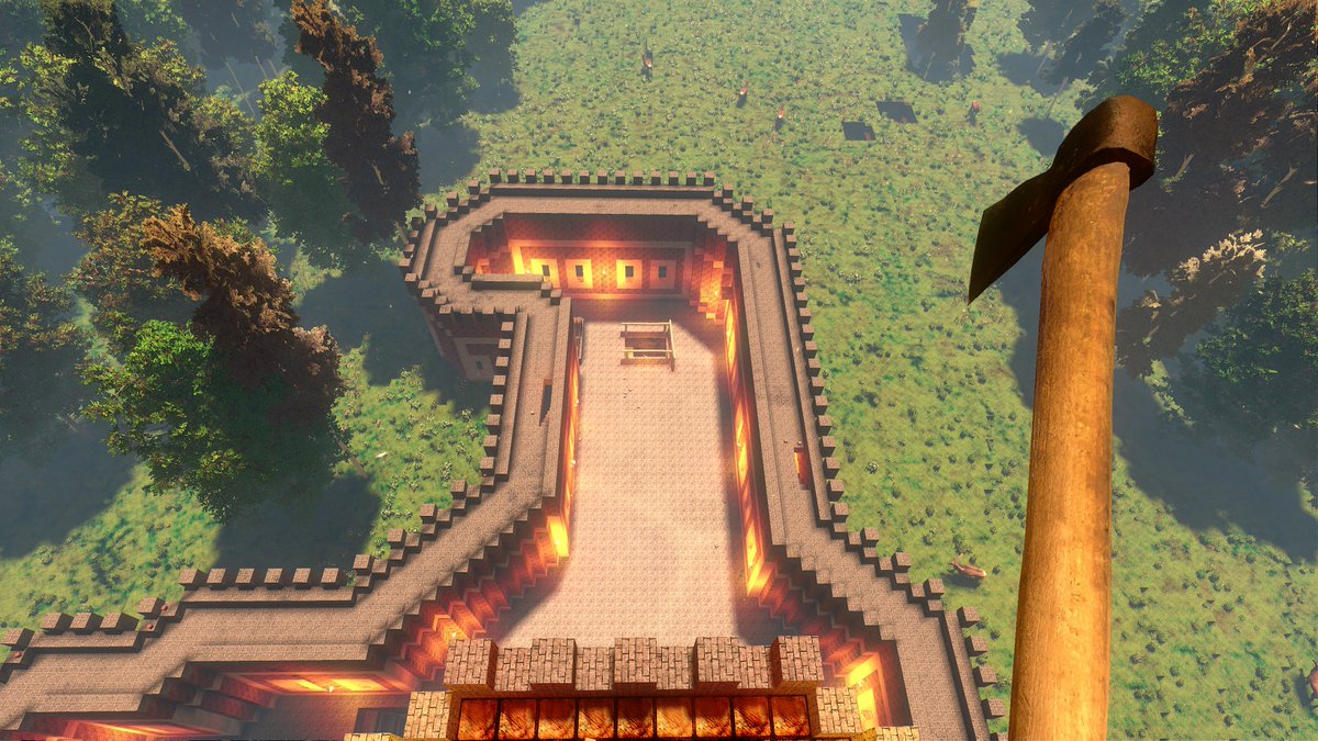 cyubeVR - Virtual Reality Voxel Game tweet media