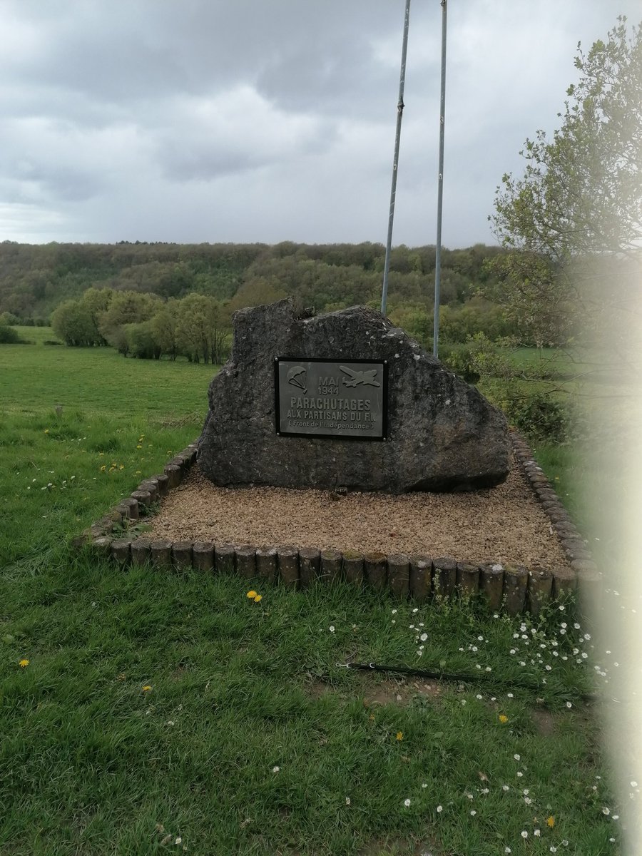 While on a hike around Hotton yesterday, I came across this memorial.