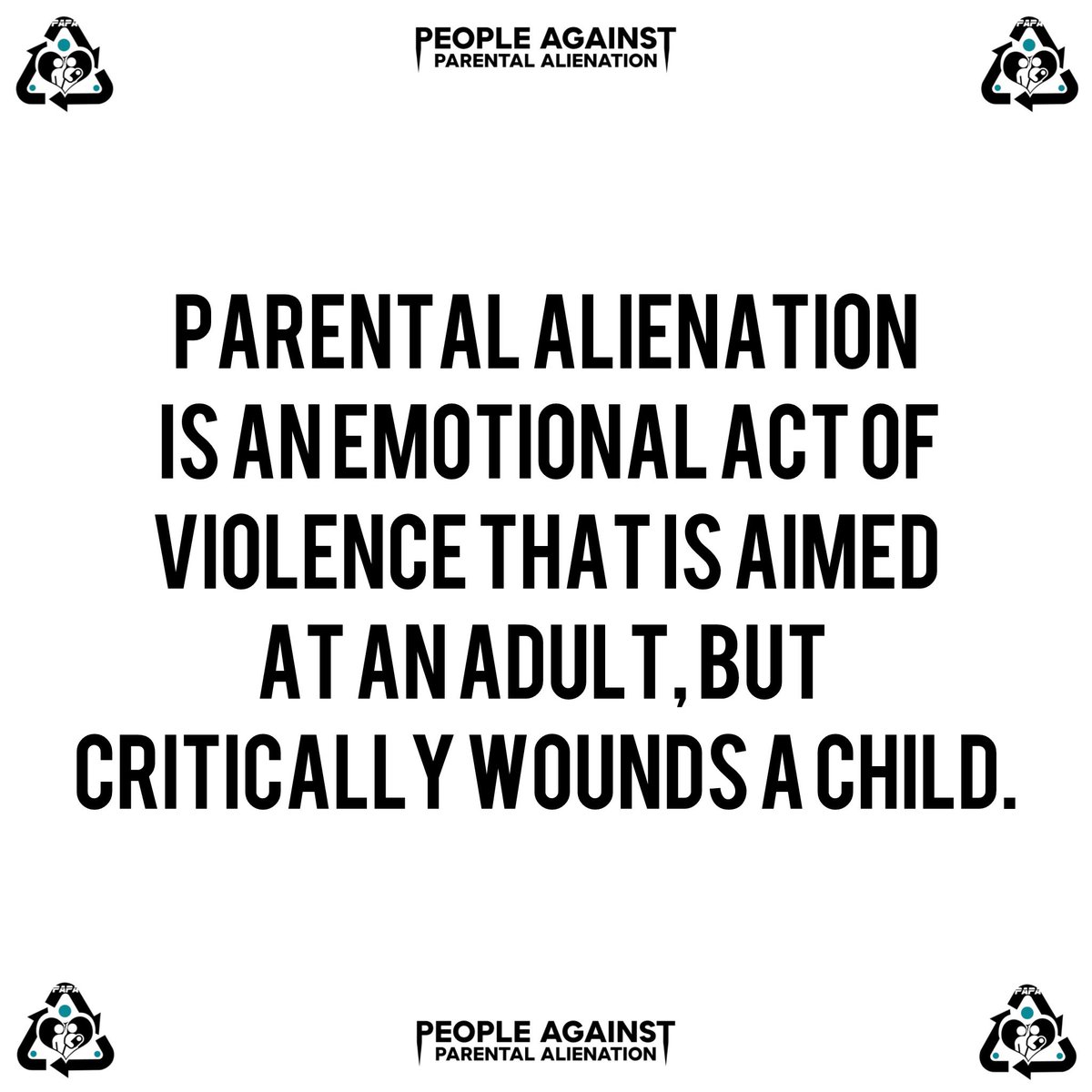 Do you agree? ❤️♻️

#papa #peopleagainstparentalalienation #parentalalienation #familylaw #familycourt