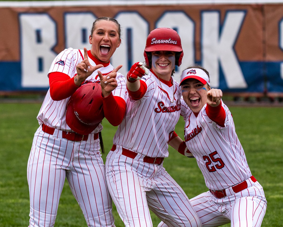 CAASports's tweet photo. 🥎 @StonyBrookSB is IN 🎟️

A walk-off win on Sunday sends the Seawolves to the #CAASoftball Championship for the second time in as many seasons! https://t.co/FlPjBllOH3