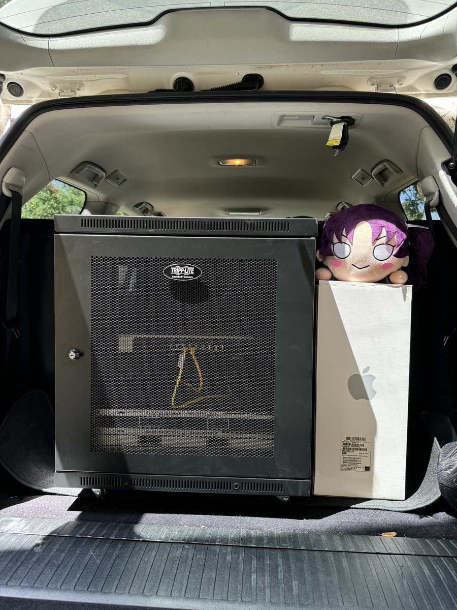 Thanks to advancements in Car Technology, we can move Nesoberi's across large distances. .. and Mac's too. I guess.