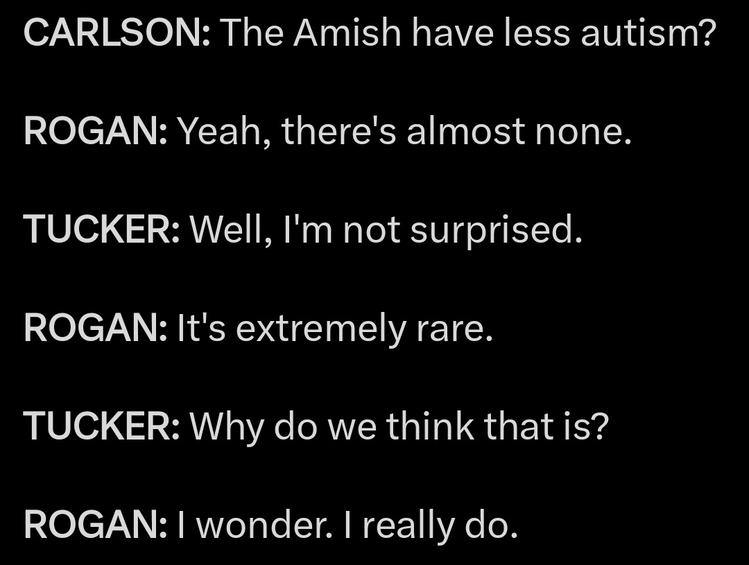 How do these guys think people get diagnosed with autism