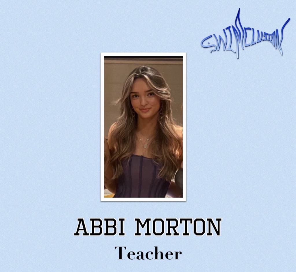 Swim_Clusion's tweet photo. After our first week of sessions, here is our final teacher introduction for just now! Abbi has an incredible patience and enthusiasm when it comes to teaching 🏊‍♂️ 

Experience - 1 year as a qualified teacher with many years previous volunteering with her local swimming club! https://t.co/ABlx4PqFjo