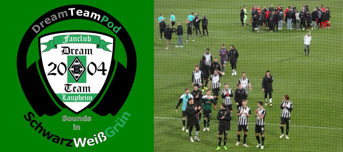 bfcdreamteam's tweet photo. https://t.co/cYW8sf3I0e Episode 296 des #podcasts #DreamTeamPod - dem ältesten Fanpodcast von #gladbach - widmet sich #FCHBMG. #fohlenelf #dtl2004 Tune in! https://t.co/CGJCouZkIN