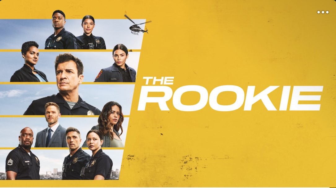 56) La serie #TheRookie ha sido renovada por una séptima temporada en #ABC !! (Vía TVLine)
