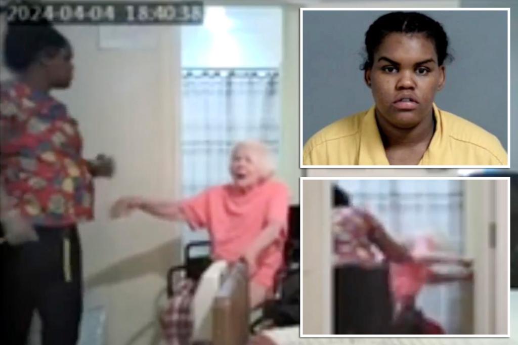 Gut-wrenching video shows caregiver abusing 93-year-old patient at nursing home trib.al/cfhGamS