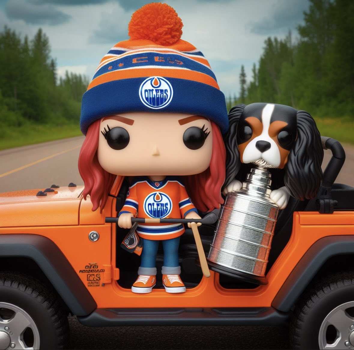 #LetsGoOilers #CupInYeg 2024!! 🧡💙