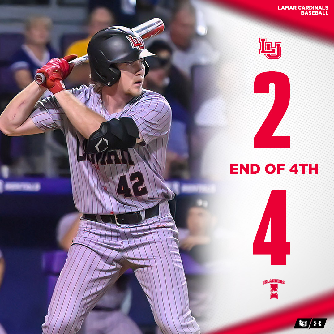 Islanders threaten in B4 but Havard pitches around traffic to hang a 0 on the scoreboard. We move to the 5th. #WeAreLU