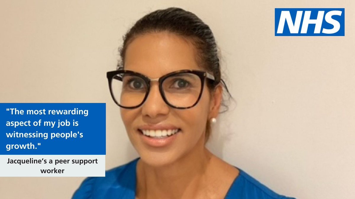'The most rewarding aspect of my job is witnessing people's growth.' Read how Jacqueline's own mental health journey led to becoming a peer support worker and helping others overcome similar challenges. ow.ly/nEBU50Rk1oO