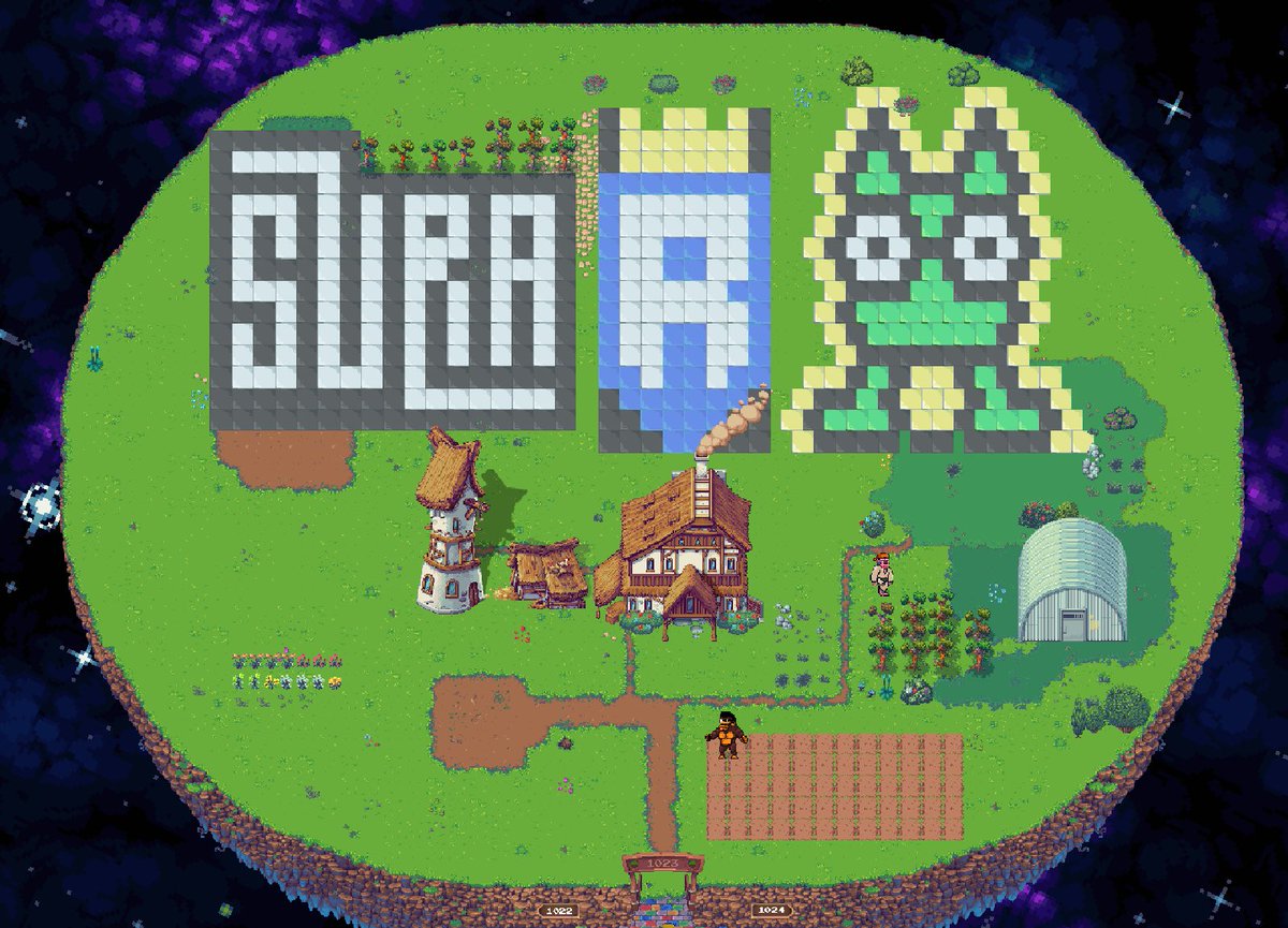 Primer collab entre <a href="/sapegato_spg/">SAPEGATO | spG 🐸</a> y <a href="/suragamingteam/">Sura Gaming</a> en el ecosistema de <a href="/pixels_online/">Pixels</a> , agradecimientos especiales a <a href="/Charlie_spg/">Charliee.ron 🐸</a> por el diseño de la tierra 🐸❤️