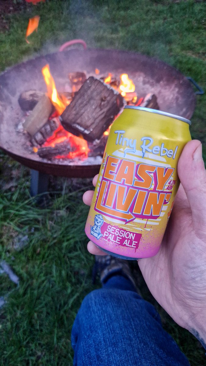 The @tinyrebelbrewco can said Easy Livin. So I did