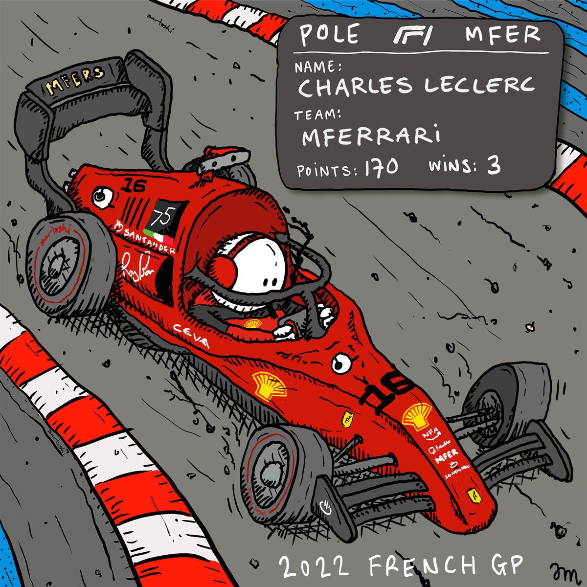 GeorgeTheKudu's tweet photo. Which $mfer going to get a mferrari when 1 $mfer is at $6.9 USD?

$mfer is culture on @base

art by @animatedmfers https://t.co/m1I53AjVxY