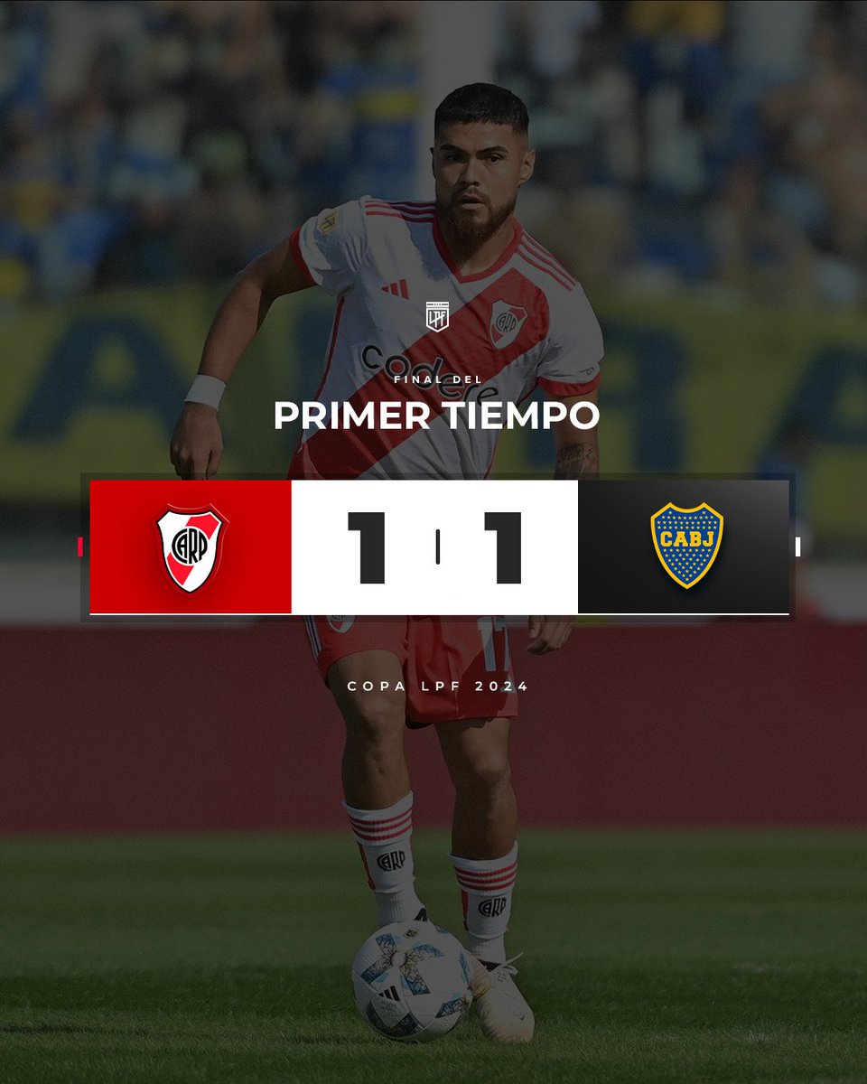 RiverPlateFR's tweet photo. Mi temps à Córdoba.
Après l'ouverture du score de Borja plus rien, nous avons reculé et attendu pour jouer les contres. L'égalisation vient juste avant la pause.
Un autre visage en seconde période.
Vamos !
#Supercl https://t.co/zieAqIRZz6