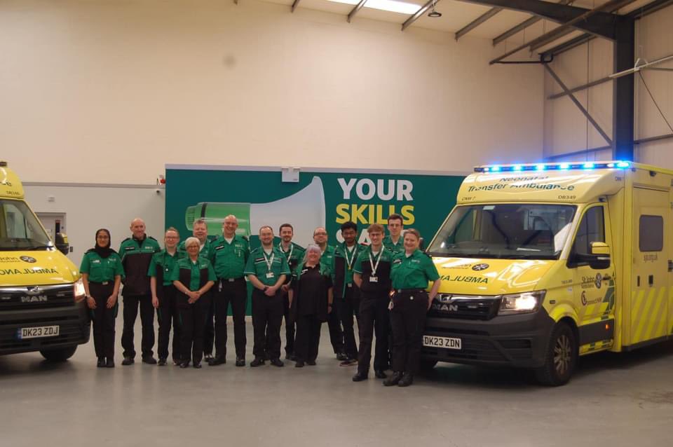 Fantastic to see our latest cohort of EACs graduate today! <a href="/SJAOperations/">St John Ambulance’s Operations Team</a> <a href="/stjohnambulance/">St John Ambulance England</a>