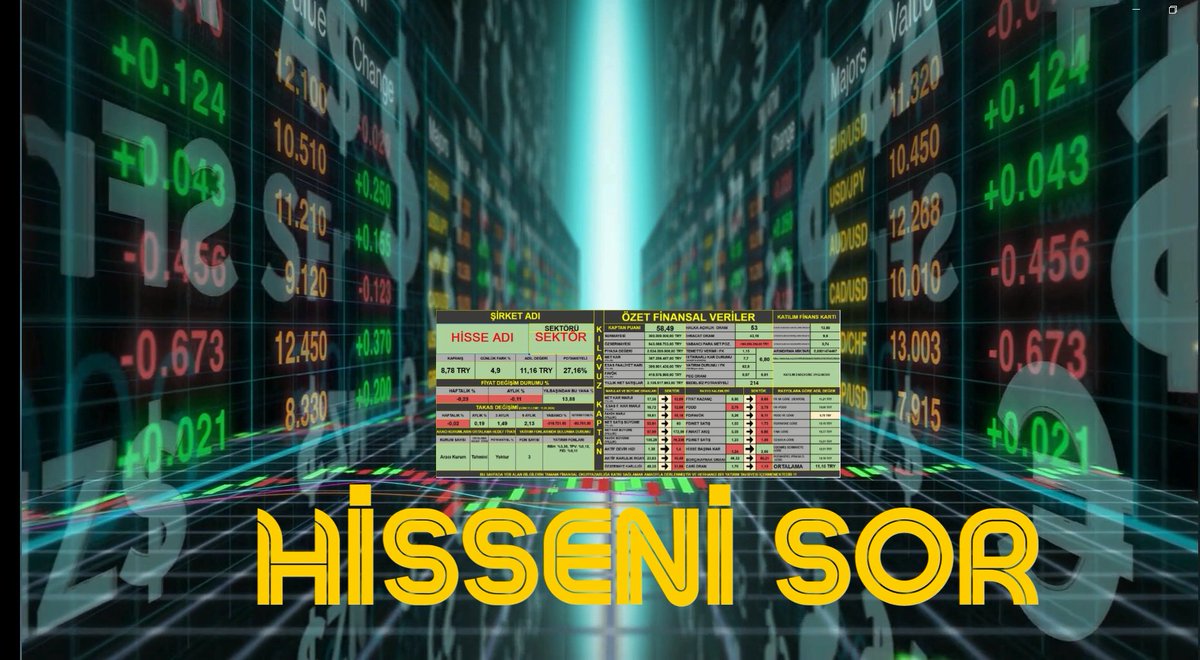 #borsa #bist100 #katılımendeksi #HisseniSor Bir çoklarına ilham kaynağı olan bu uygulama içeriği itibariyle uzun yıllar sonucu elde edilen tecrübelere dayanır, hiç bir şey bilmeyene bile kılavuzluk eder. Her türlü bilgi ve verinin paralı olduğu bir ortamda küçük/büyük