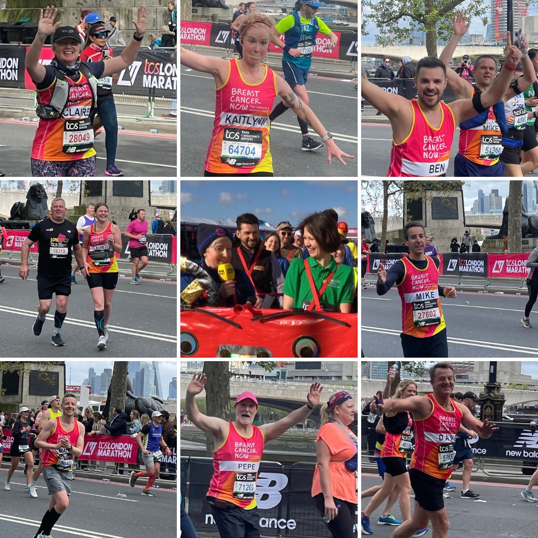 You did it! Thank you to all of our incredible runners who took part in #LondonMarathon. Your hard work and determination helps us fund world-class research and life-changing support for people affected by breast cancer. Inspired to take part in 2025? tcslondonmarathon.com/enter/how-to-e…