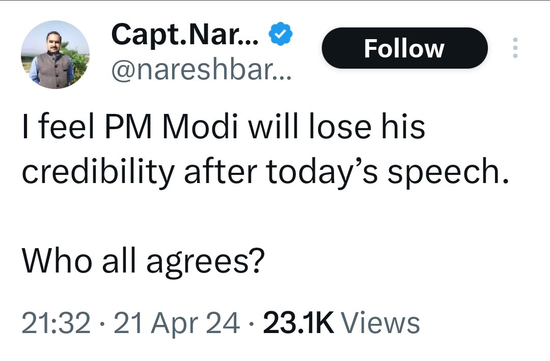 Why are you commenting on it? You lost your credibility after your 1st tweet. @nareshbareth