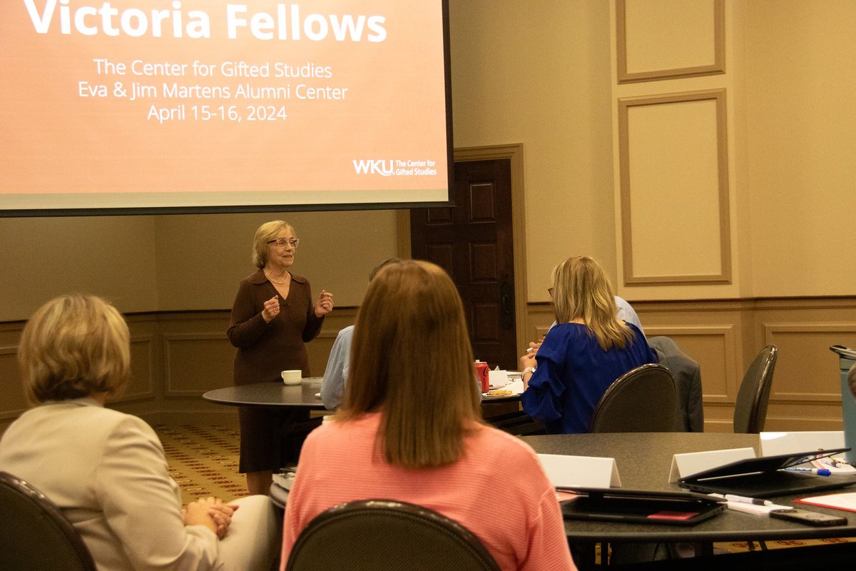 Victoria Fellows brings superintendents together to plan for advanced learning opportunities. Sponsored by The Center for Gifted Studies. @wku @WKUCEBS @WKUAlumni @ksbanews @KAGEgifted