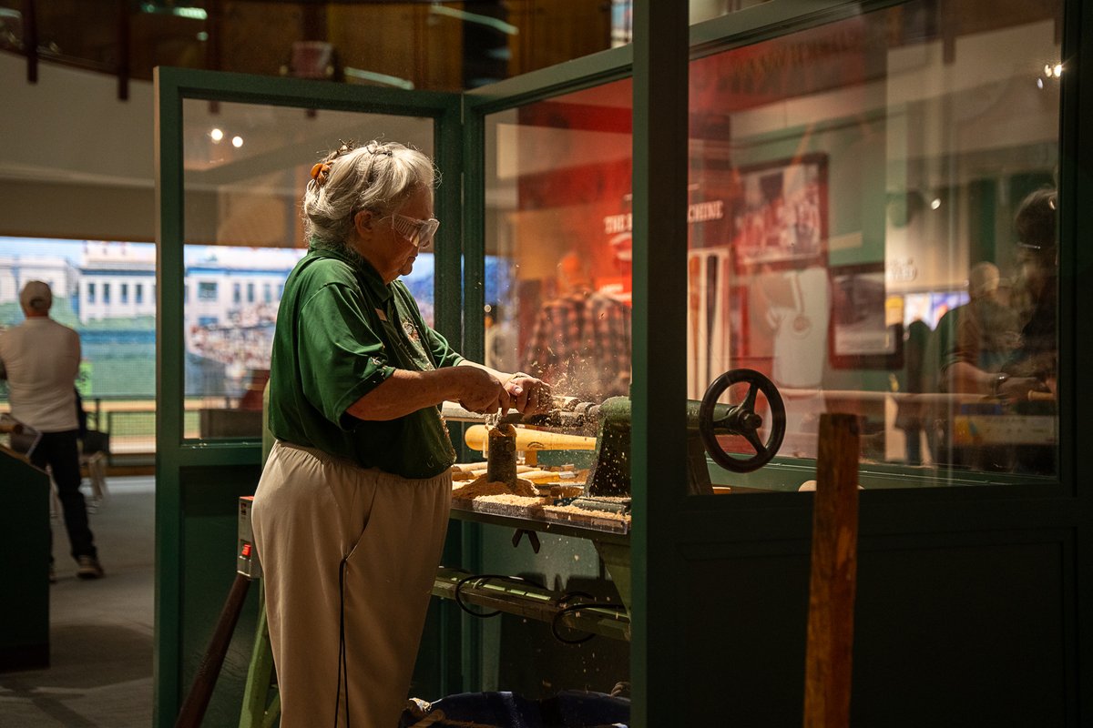 #Discover how we hand-made bats for the first 100+ years of our existence! #SluggerMuseum #BaseballBats #Baseball