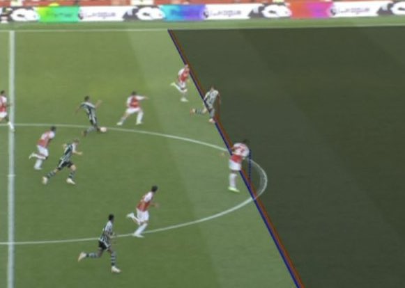 NsmUnited's tweet image. No penalty                              Penalty 

Offside                                     Offside

Where is the consistency with VAR??? 

#MUFC #FACup #COVMUN #VAR #mulive 🏆🔴