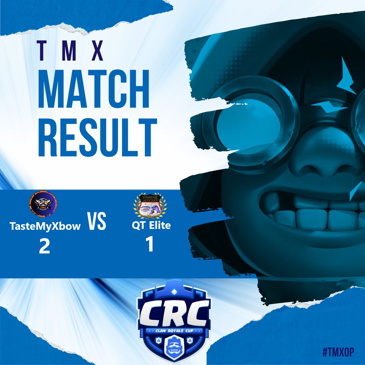 TasteMyXbow's tweet photo. TasteMyXbow @TasteMyXbow 🇺🇸

🎯#ClashRoyale
🏆@ClanRoyaleCup

Waterboys took the field today.  Thank goodness we still had enough for the victory ✅2-1
🆚#QTElite

@TMXIGSajan10 Clutched up for the lados today💪
@Samgy_cr Looked good today in matches🤗

#TeamTMXisOP https://t.co/otmbPsZo8O