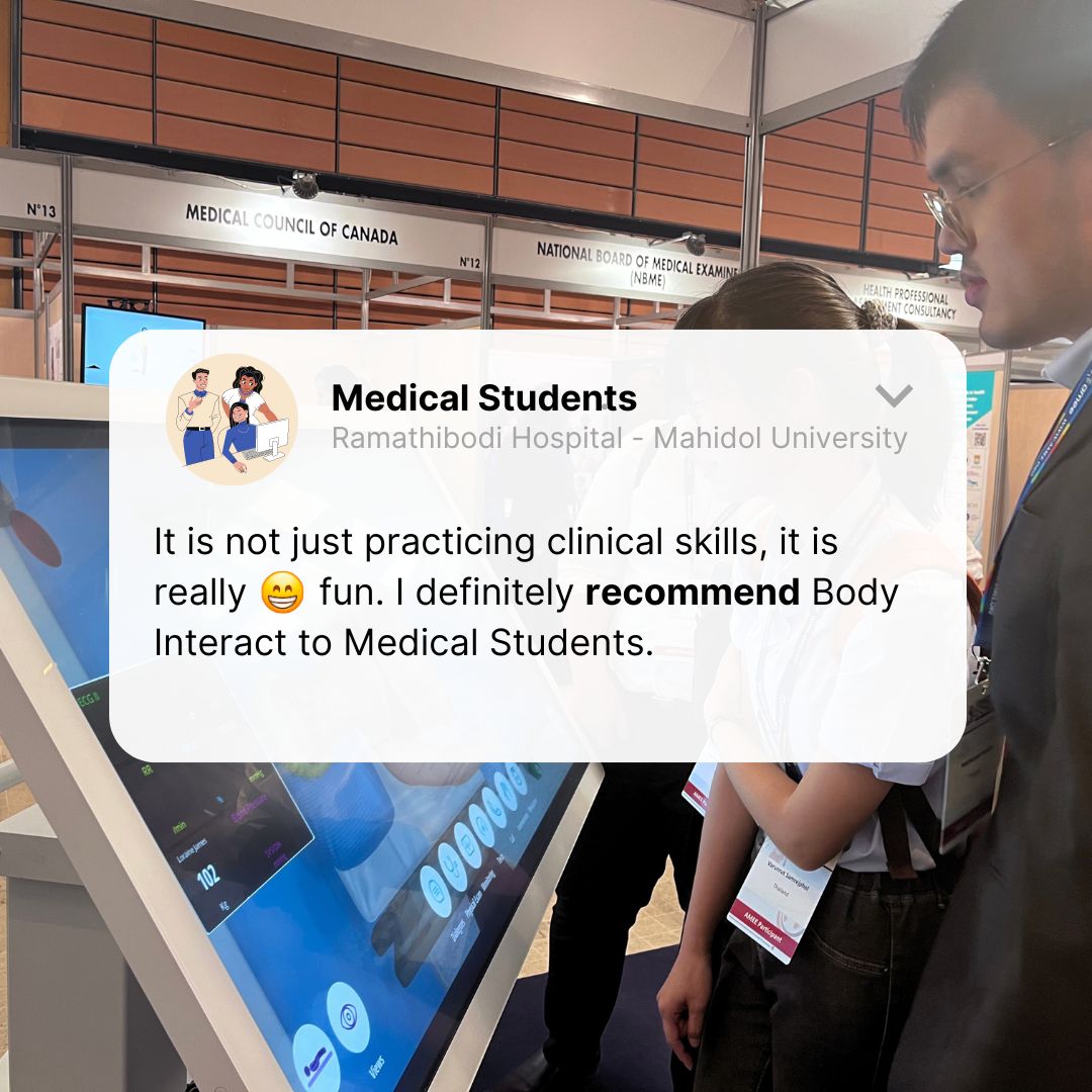 What if we could add 😁 fun to our teaching strategies?
Improve students' engagement and attention by introducing #VirtualPatientSimulators into your Healthcare or #HealthScience Curriculum.

#HealthcareEducation #DigitalHealthcareLearning #PatientSafety #BodyInteract