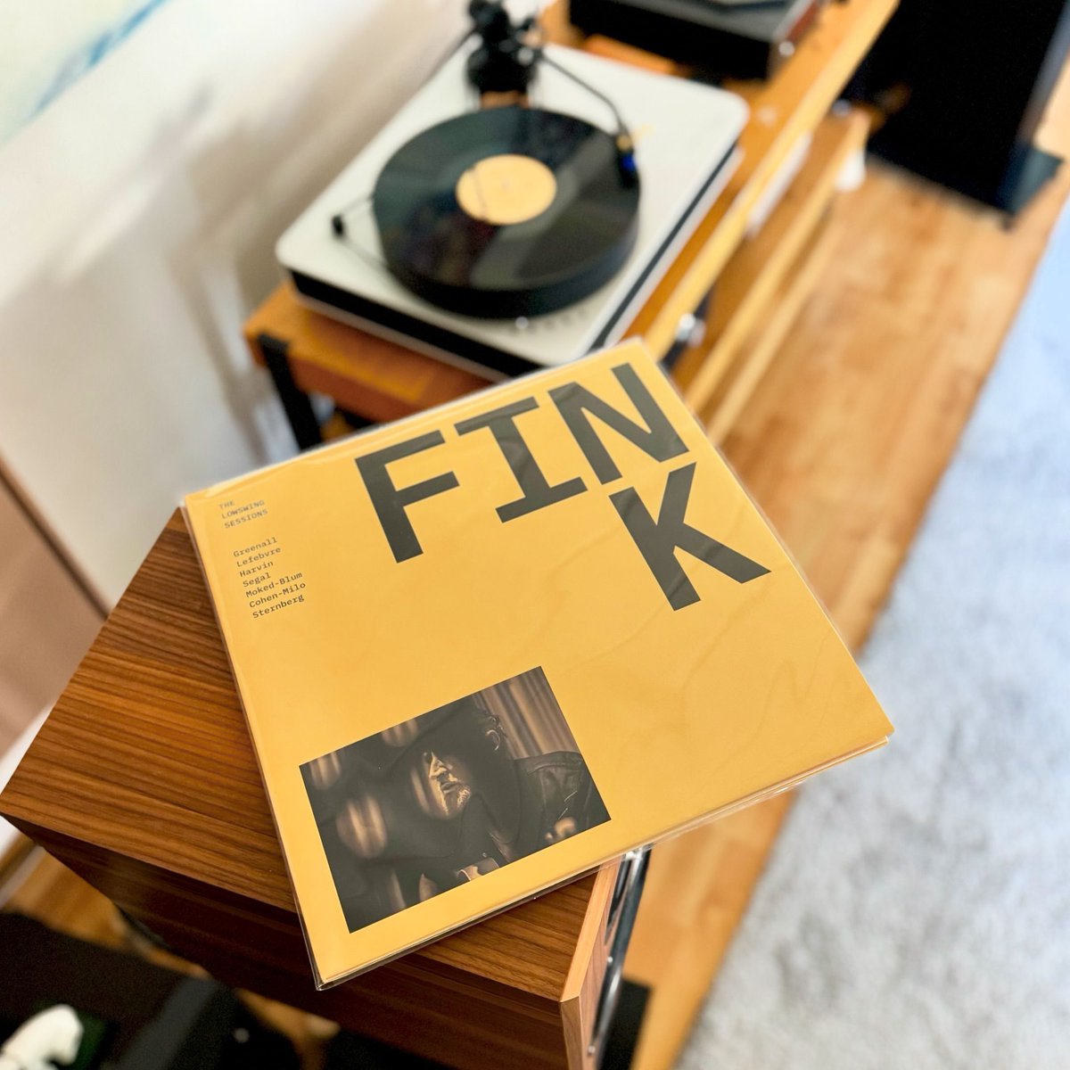 Spinning into the soulful depths with Fink's 'The LowSwing Sessions 2024'🎶✨ 

📸 ig: sound.in.grooves

#collectionvinyl #lovevinyl #vinylmusic #vinylcollectors #vinyllife #recordcollectionpost #recordlover #igvinyl #vinylrecords