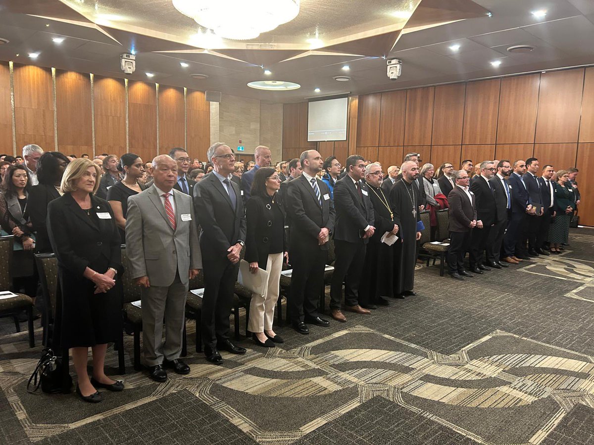 The genocide of 1.5 million Armenians at the hands of the Ottoman Empire between 1915 and 1917 must never be forgotten. Today, I joined members of the Armenian Canadian community to commemorate this tragic event and to pay respect to the families of victims and survivors.