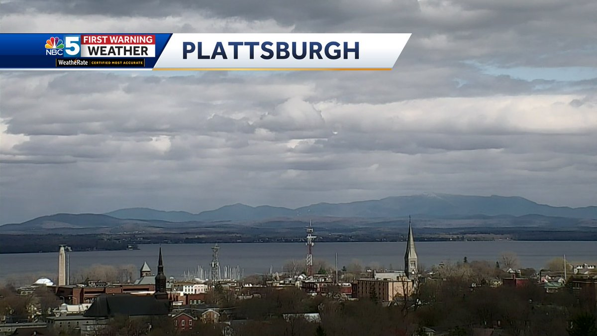 Check out the view from our camera atop CVPH in #Plattsburgh! We'll have another check of your forecast coming up soon on @MyNBC5 News this evening.

Want the forecast right now? Click/tap here: mynbc5.com/weather #nywx
