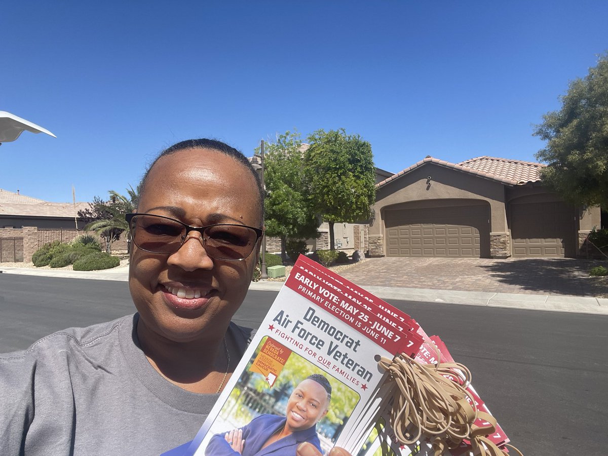 Sunday is family day and today our family is out supporting @Mishon4Nevada for AD#17...let's win this #NVleg #win2024