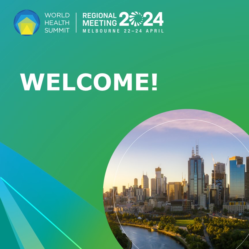 It's here, and we are live! Welcome everyone to the 2024 World Health Summit Regional Meeting in Melbourne! #WHSMelbourne2024 @WorldHealthSmt @MonashUni @Monash_FMNHS @MonashUni @Monash_SPHPM @CAPHIA1 @LowitjaInstitut @ausglobalhealth