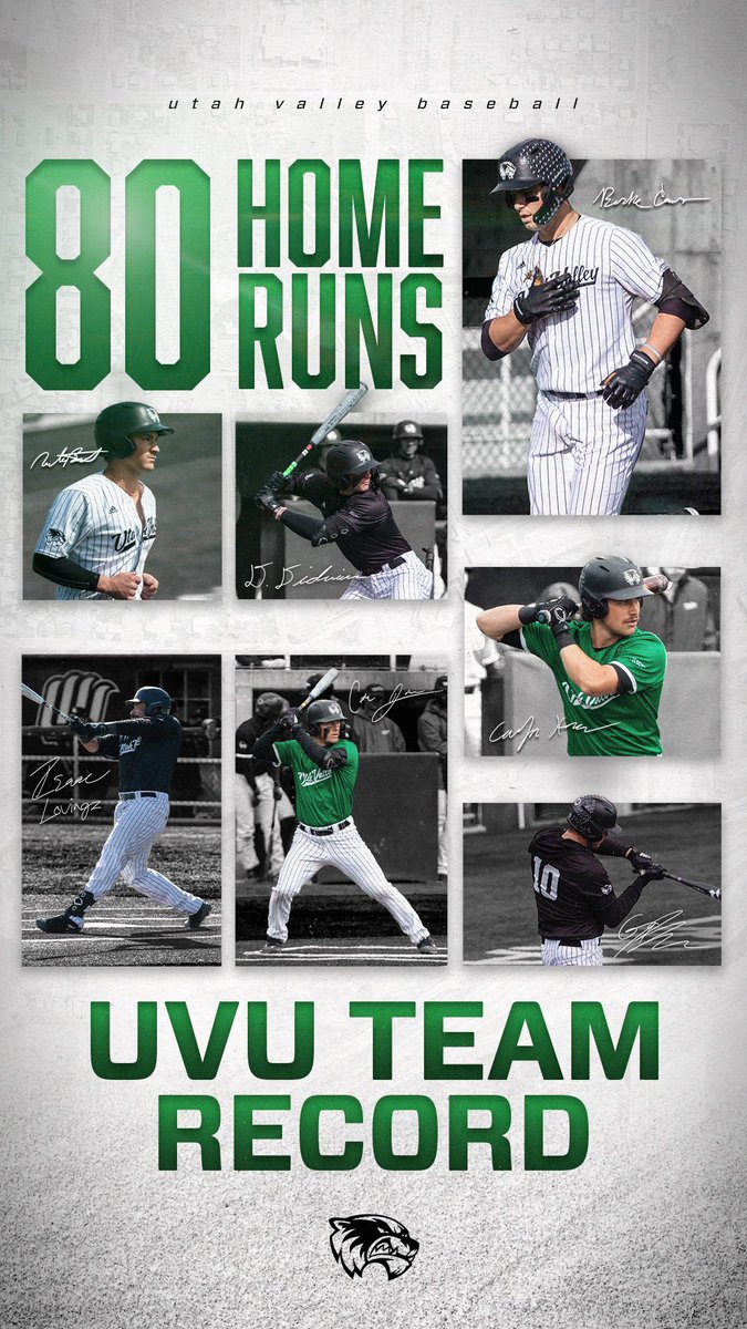 UVUbsb's tweet photo. Records were made to be broken 😮‍💨

#GoUVU | #ValleyForged https://t.co/EKkwnPANXK